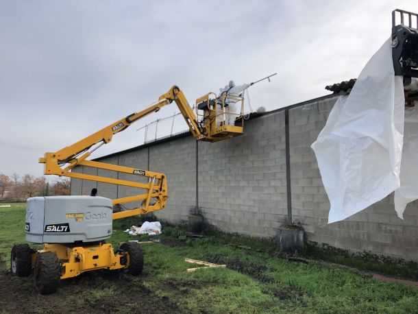 Mise en place des EPI à la nacelle (Équipement de protection individuelle)